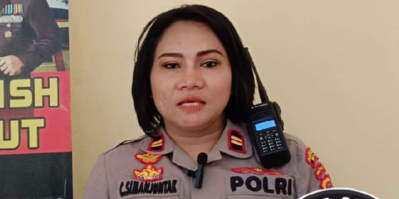 Ditabrak Sepeda Motor Saat Cek DPT, Kapolsek Medan Tuntungan Dilarikan ke Rumah Sakit