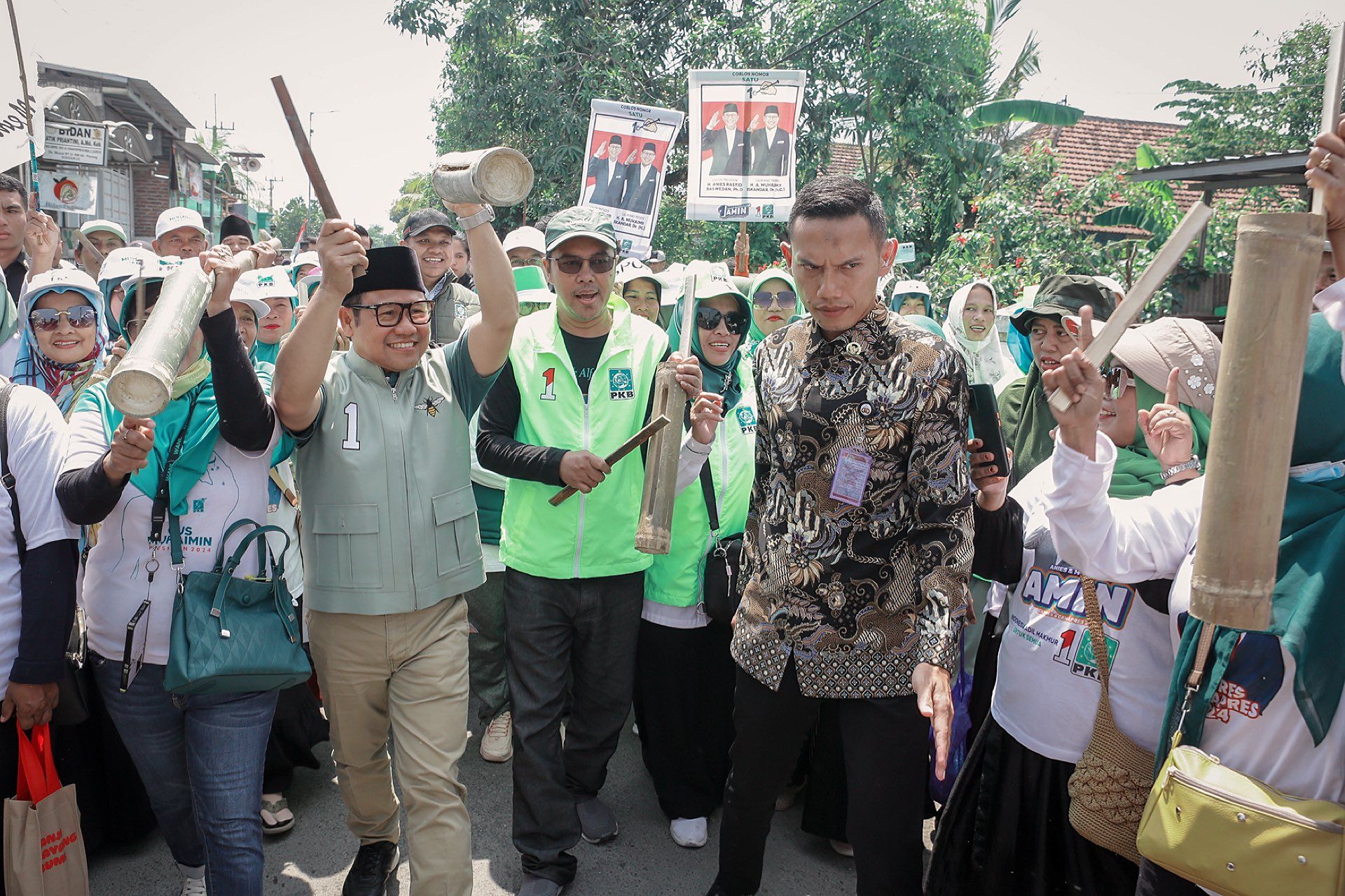 Cak Imin: Pagi ini saya patrol keliling kampung