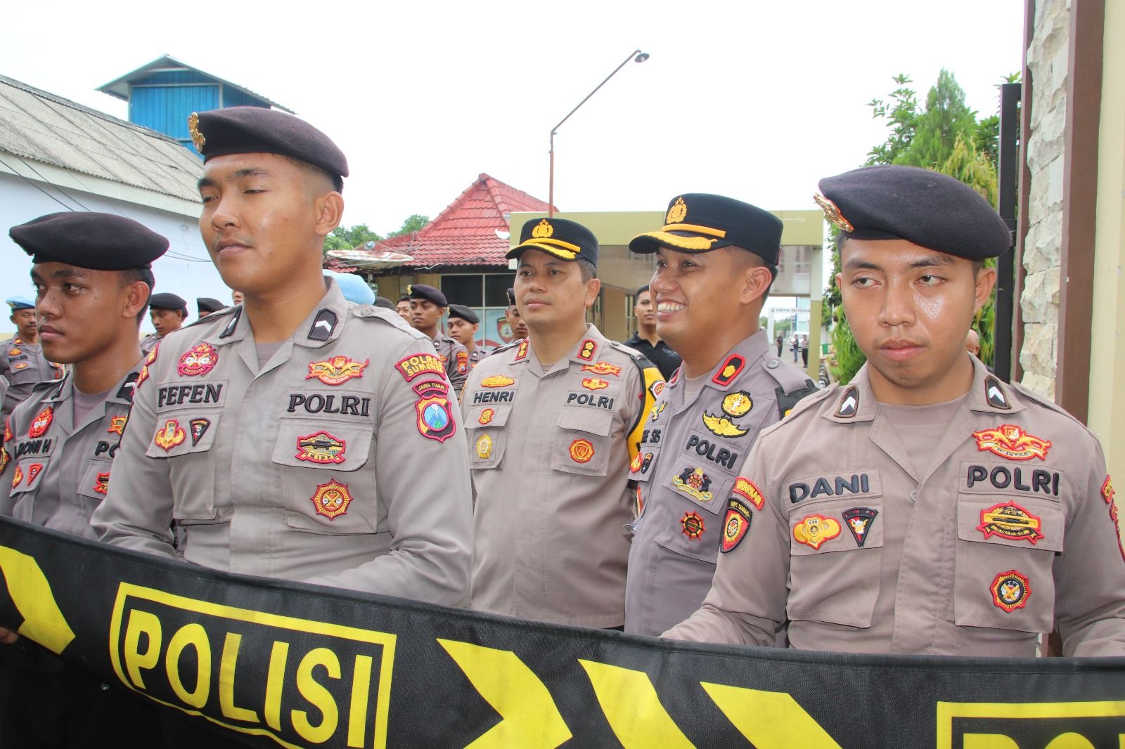 Tingkatkan Kesiap Siagaan, Polres Sumenep Gelar Alarm Stelling