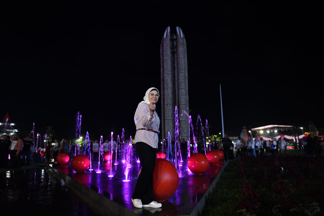 Alun-Alun Puspa Wangi Indramayu Diresmikan, Jadi Area Publik Menyenangkan