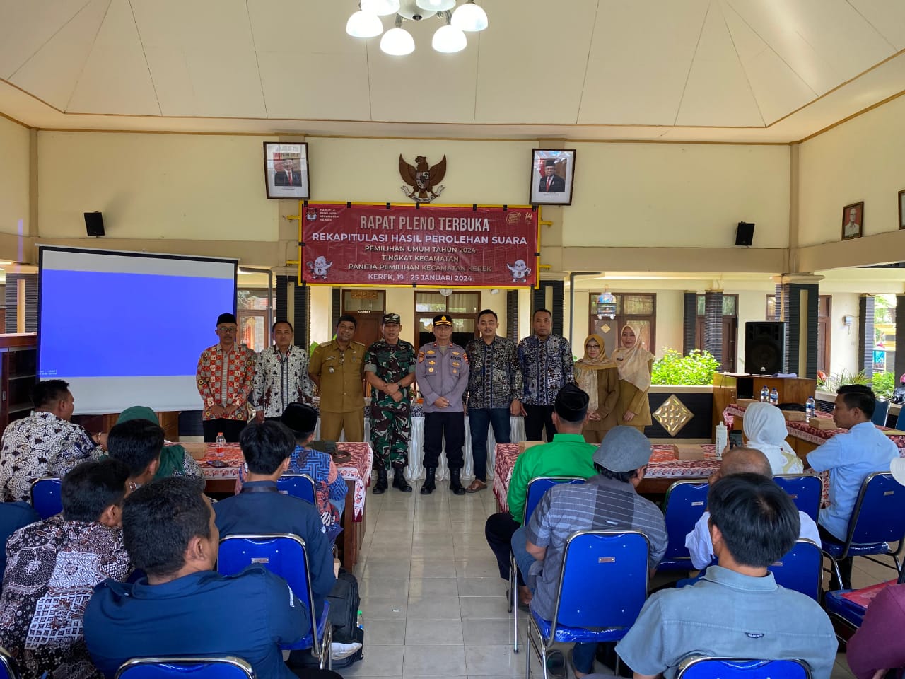 PPK se-Kabupaten Tuban Mulai Gelar Rekapitulasi Hasil Pemilu