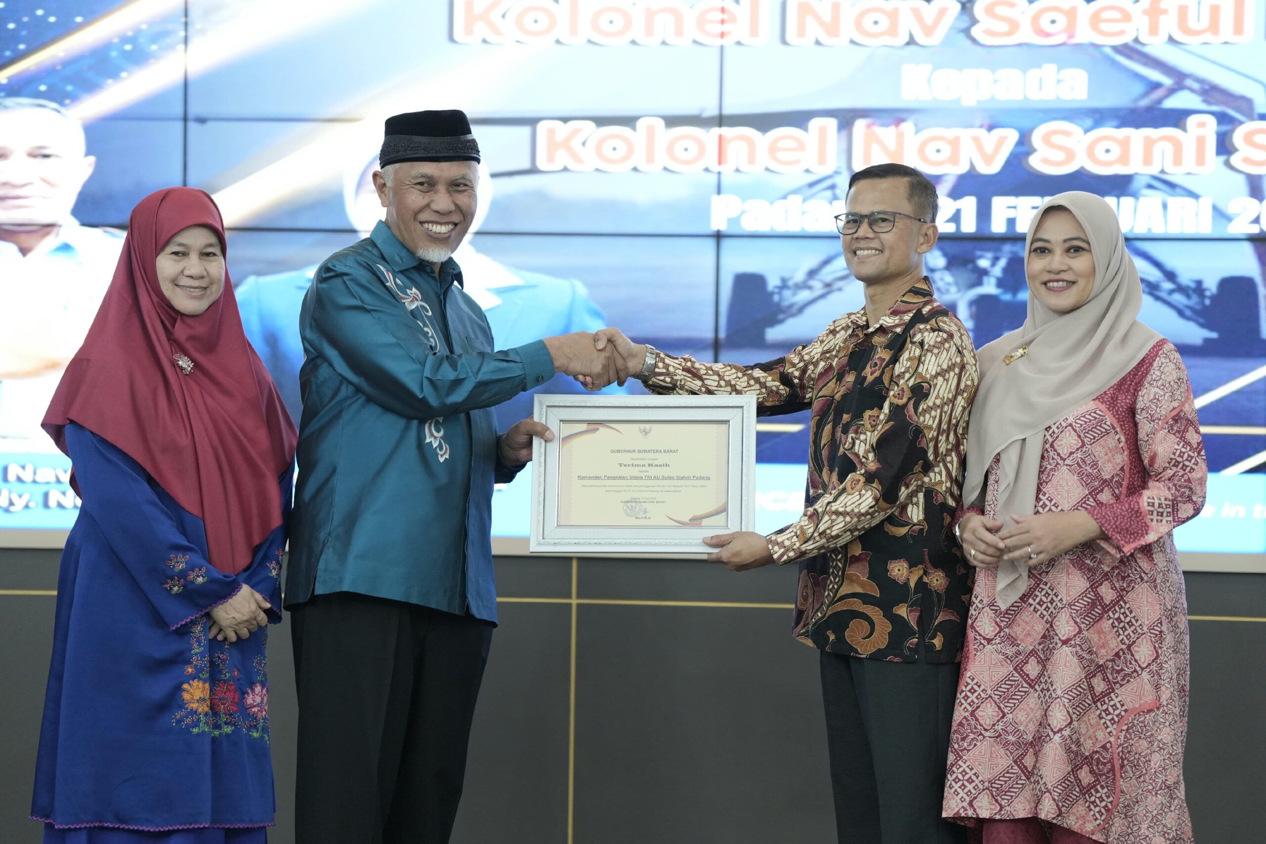 Pisah Sambut Danlanud Sutan Sjahrir, Gubernur Mahyeldi Berharap Sinergitas Forkopimda Sumbar Terus Meningkat Pisah Sambut Danlanud Sutan Sjahrir, Gubernur Mahyeldi Berharap Sinergitas Forkopimda Sumbar Terus Meningkat