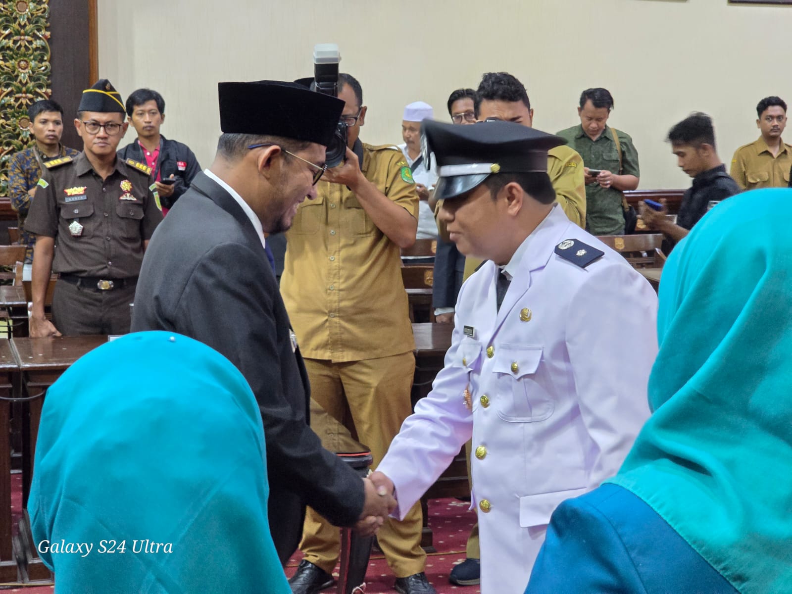 Akhirnya, Kades matanair Resmi Dilantik Bupati Sumenep