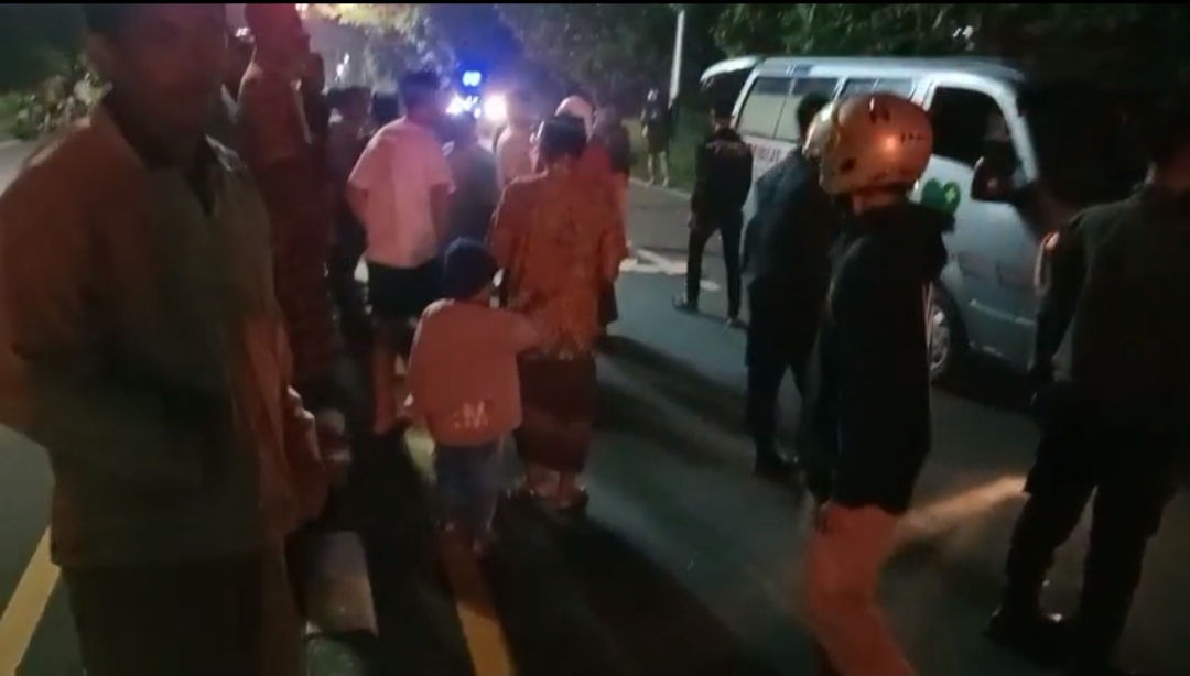 Tabrak Median Jalan, Mahasiswa Sumenep Meninggal di TKP