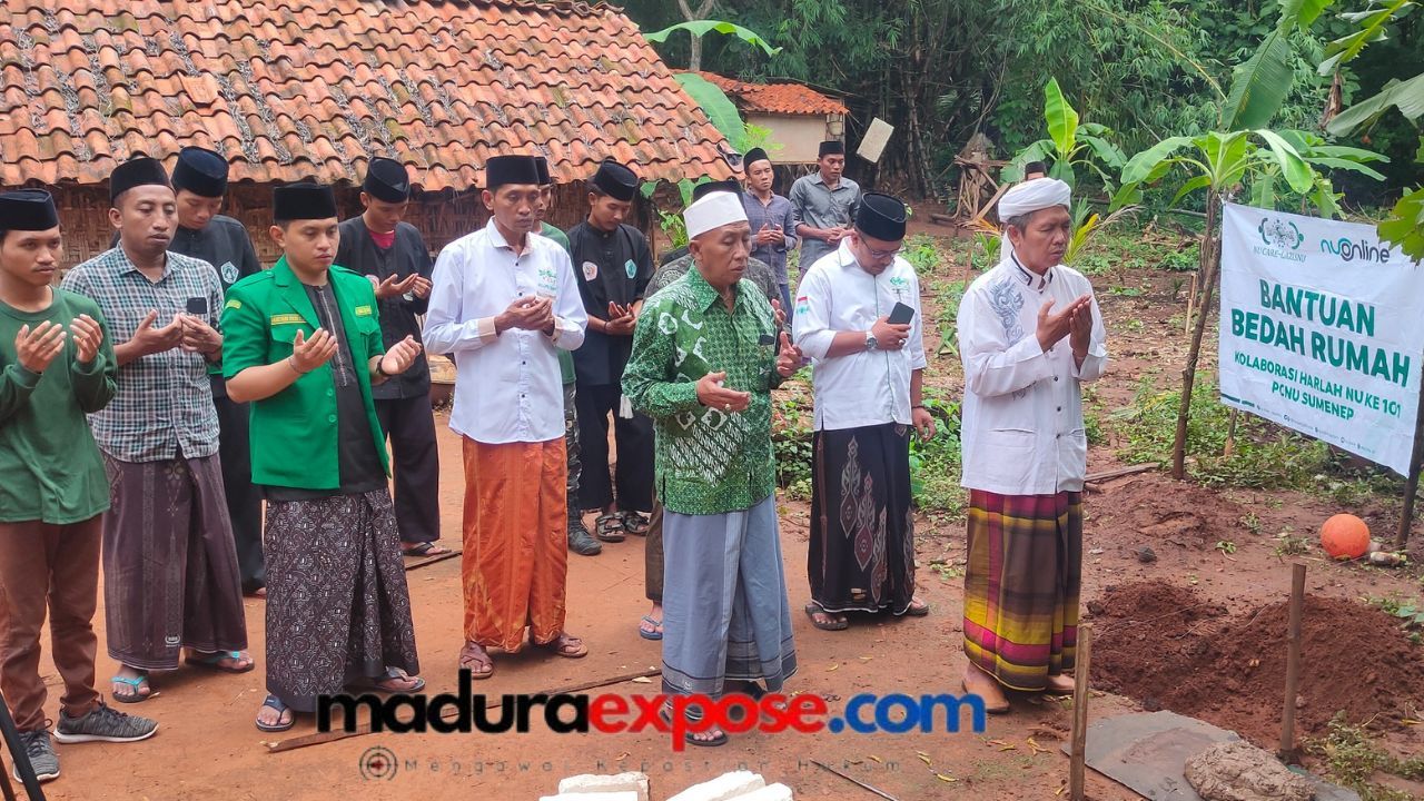 Harlah NU ke-101, LAZISNU Sumenep Bedah Rumah prasejahtera di 5 kecamatan
