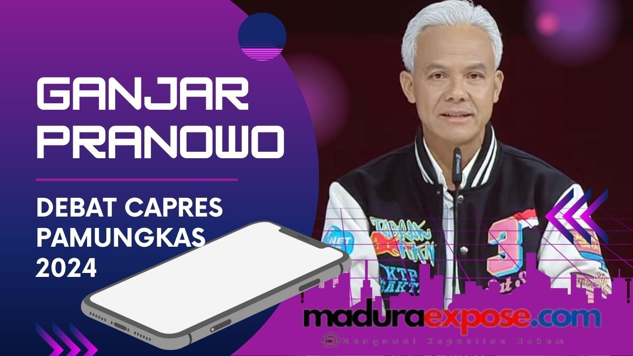 Di Debat Capres Kelima 2024, Ganjar Pranowo Di Debat Capres Kelima 2024, Ganjar Pranowo