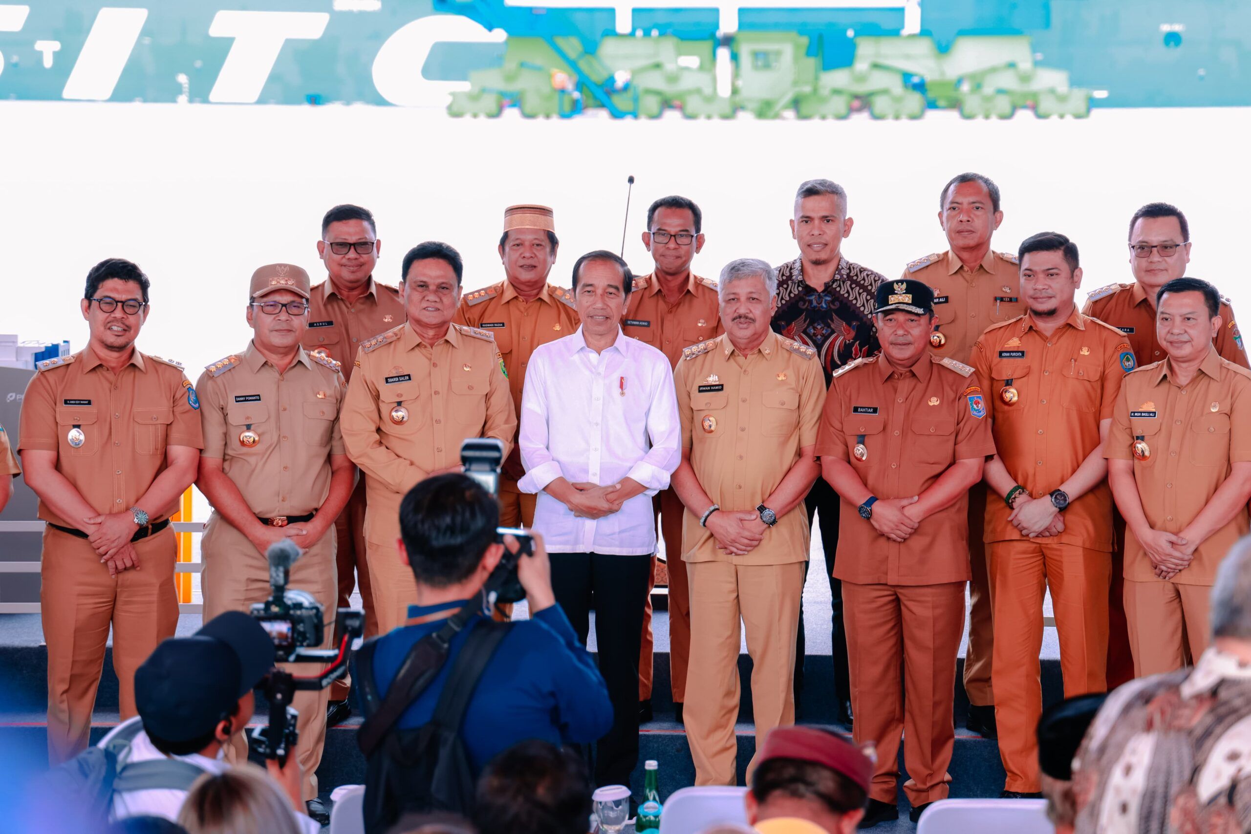 Bupati Pinrang Turut Dampingi Presiden RI Saat Kunker Ke Sulsel