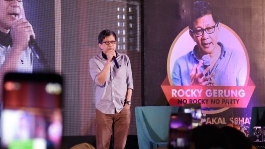 Rocky Gerung: Jika Anies Jadi Presiden, 2 Minggu Kemudian Jokowi Ditangkap KPK