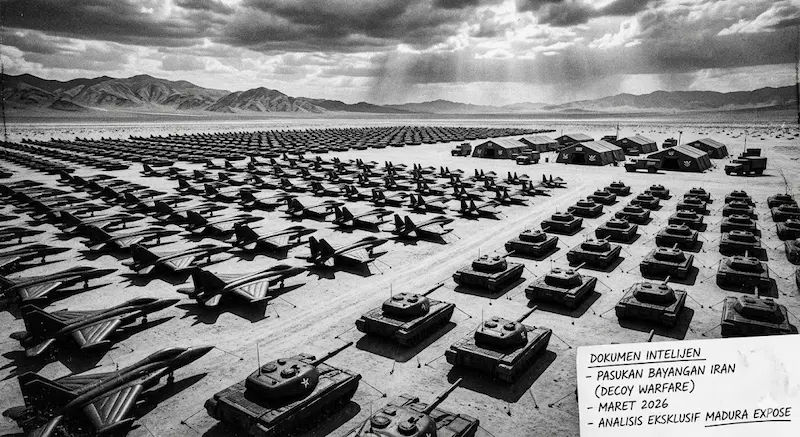 Palagan Ilusi: Bagaimana ‘Ghost Army’ Iran Menguras Logistik AS-Israel?