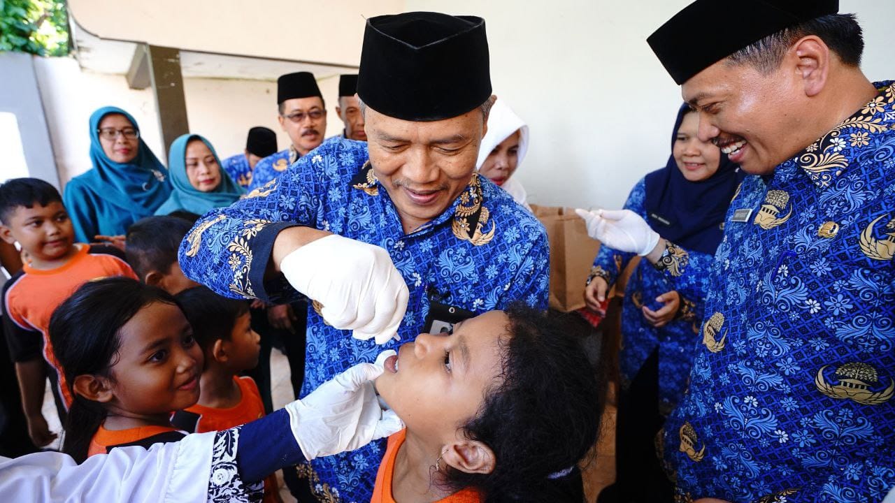 Target Seminggu Tuntas, Sub Pin Polio Putaran Kedua di Banyuwangi Sasar 180.641 Anak