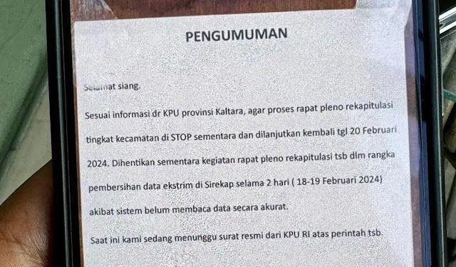 PDIP Pertanyakan Soal Perintah KPU Setop Rekapitulasi Suara Tingkat Kecamatan