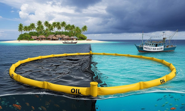 Mengapa Oil Boom Penting? Kilas Balik Bencana Minyak Dunia dan Ketakutan Warga Sapeken