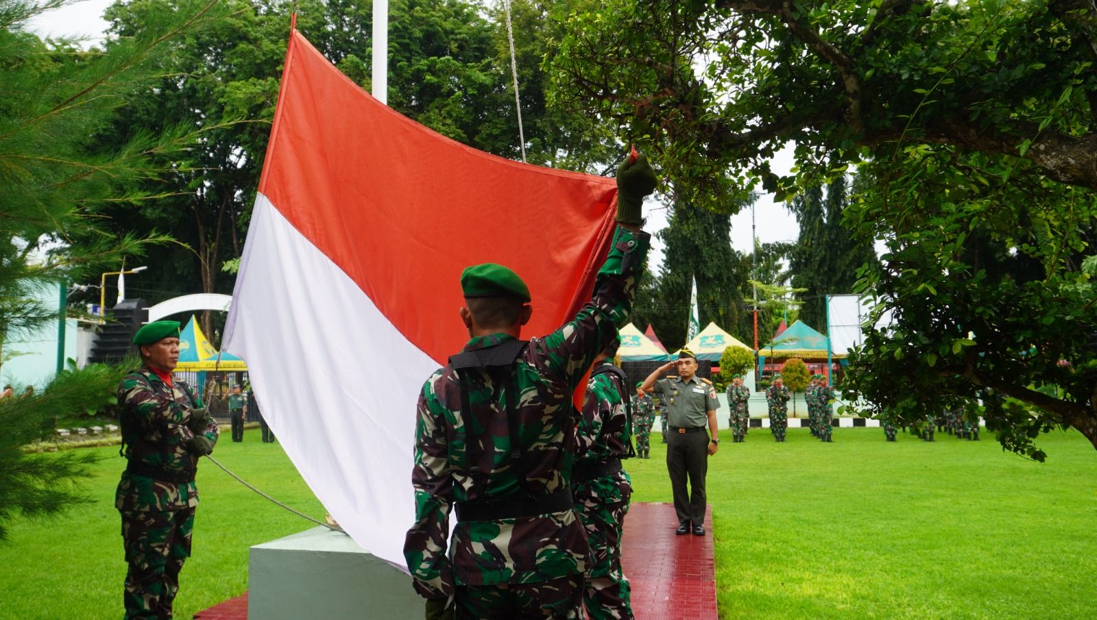 Kodim 0827/Sumenep Gelar Upacara 17-an Bulan Maret 2024