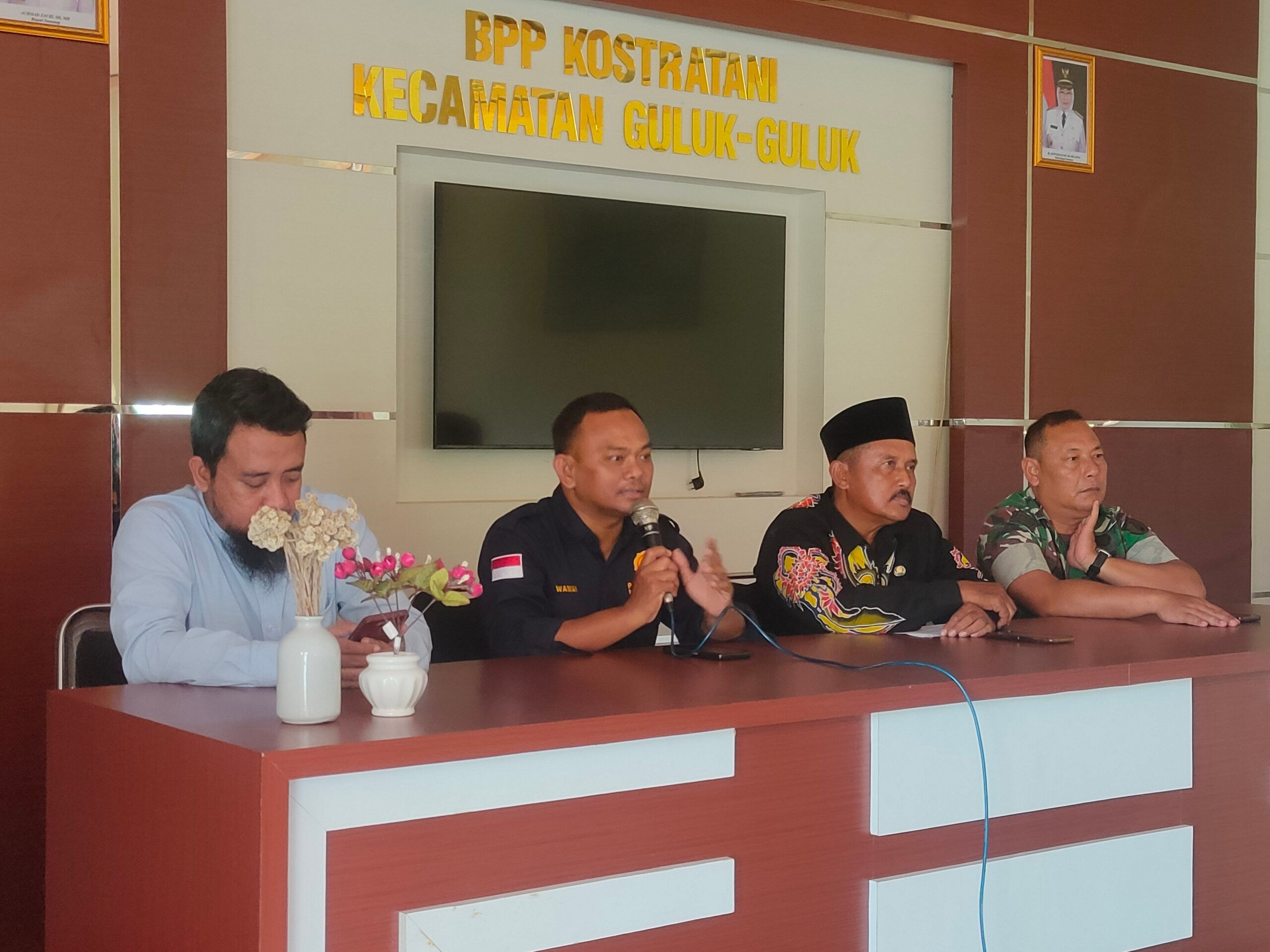 Korluh Pertanian Guluk-Guluk Warning Poktan dan Kios Tidak Jual Pupuk Diatas HET