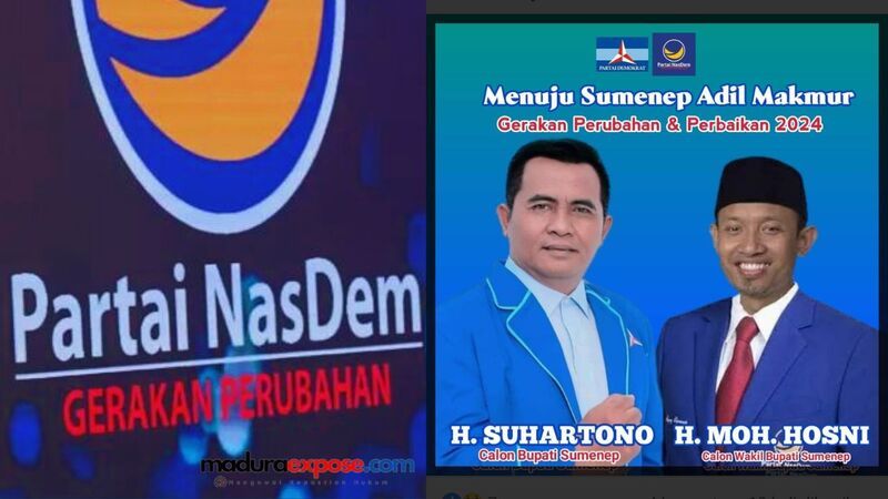 Viral di Medsos ! Politisi H Suhartono-H. Moh Hosni Paslon Bupati-Wakil Bupati Sumenep 2024