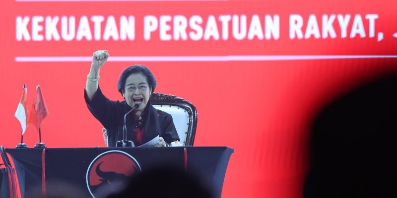 Pidato di Rakernas, Megawati Singgung Utang Negara