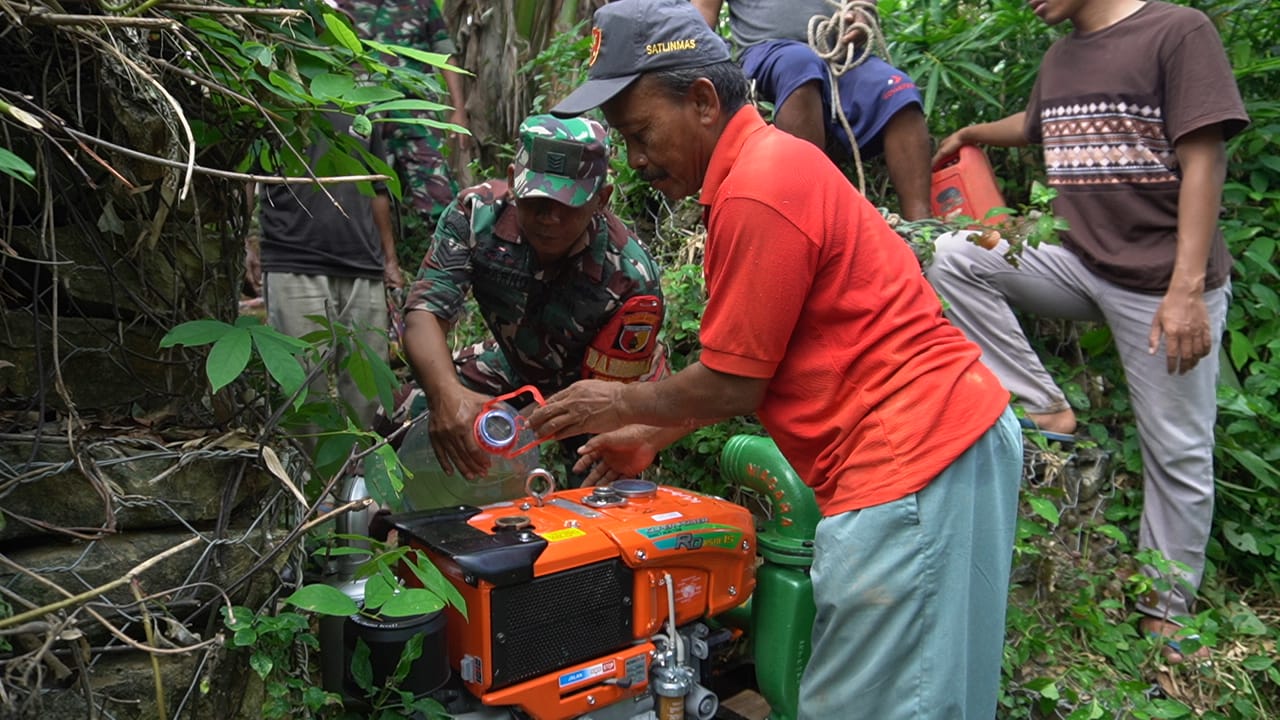 40 Hektar Sawah di Manding Siap Diairi dengan Pompanisasi
