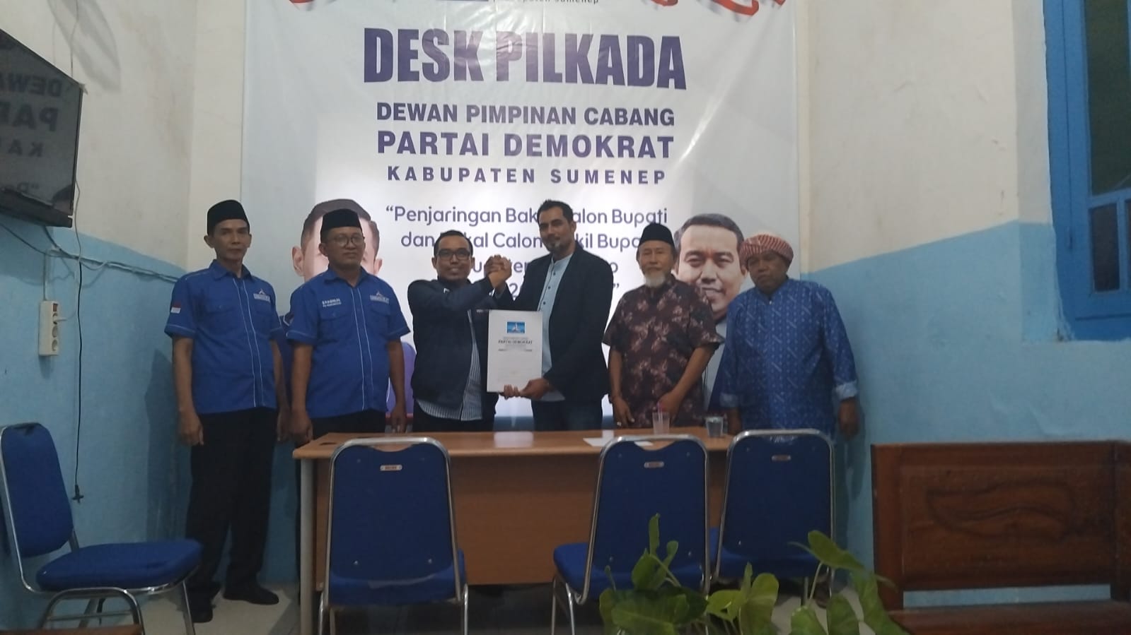 Tokoh Kepulauan Aziz Salim Syabibi Daftar Bacabup Demokrat, Ini Targetnya!