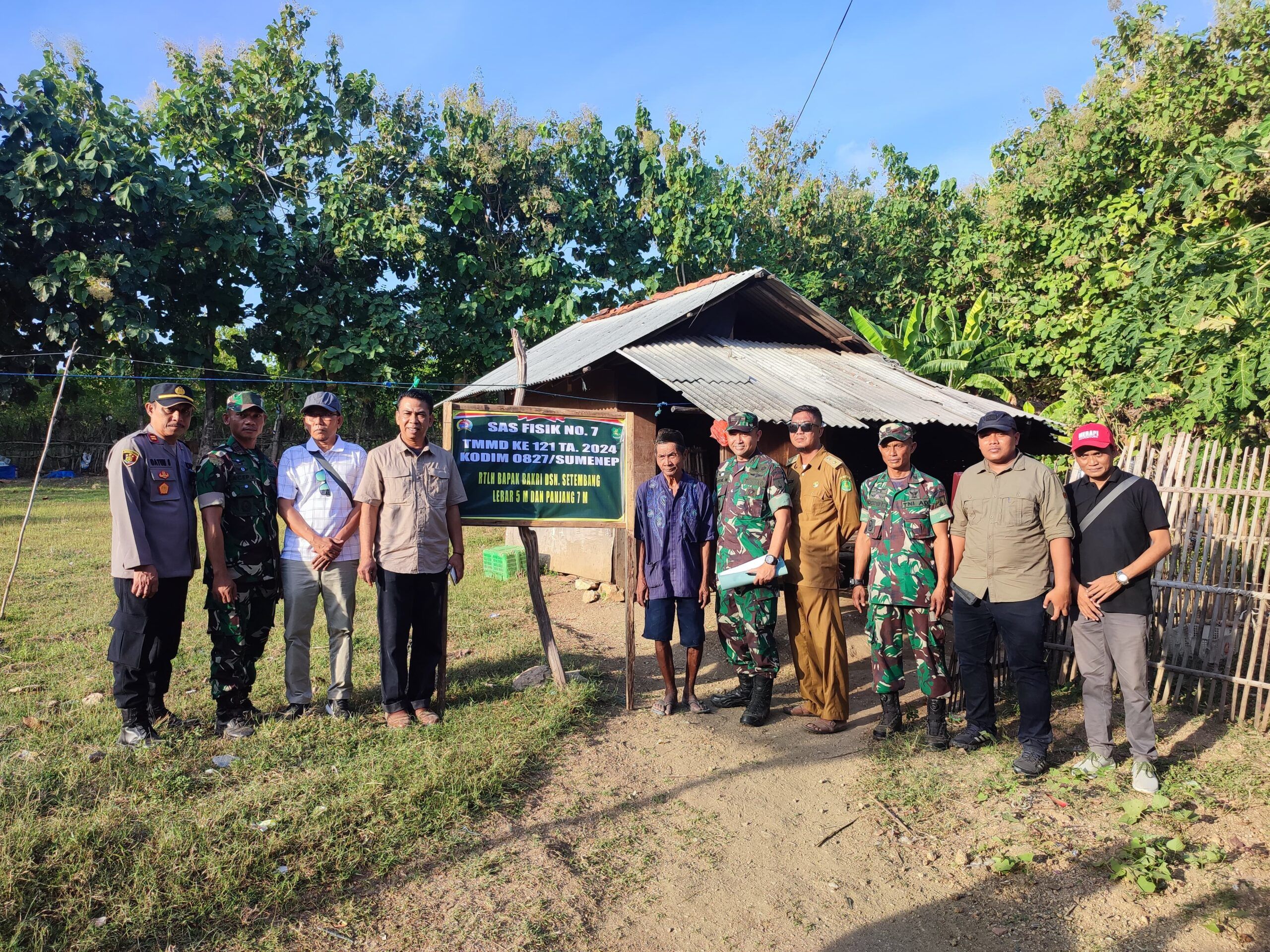 Dandim 0827/Sumenep Tinjau Rencana Lokasi TMMD Ke 121 di Pulau Kangean