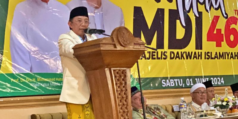 Ketum MDI Ingin Organisi Kembali Pada Basis Ponpes dan Lembaga Islam