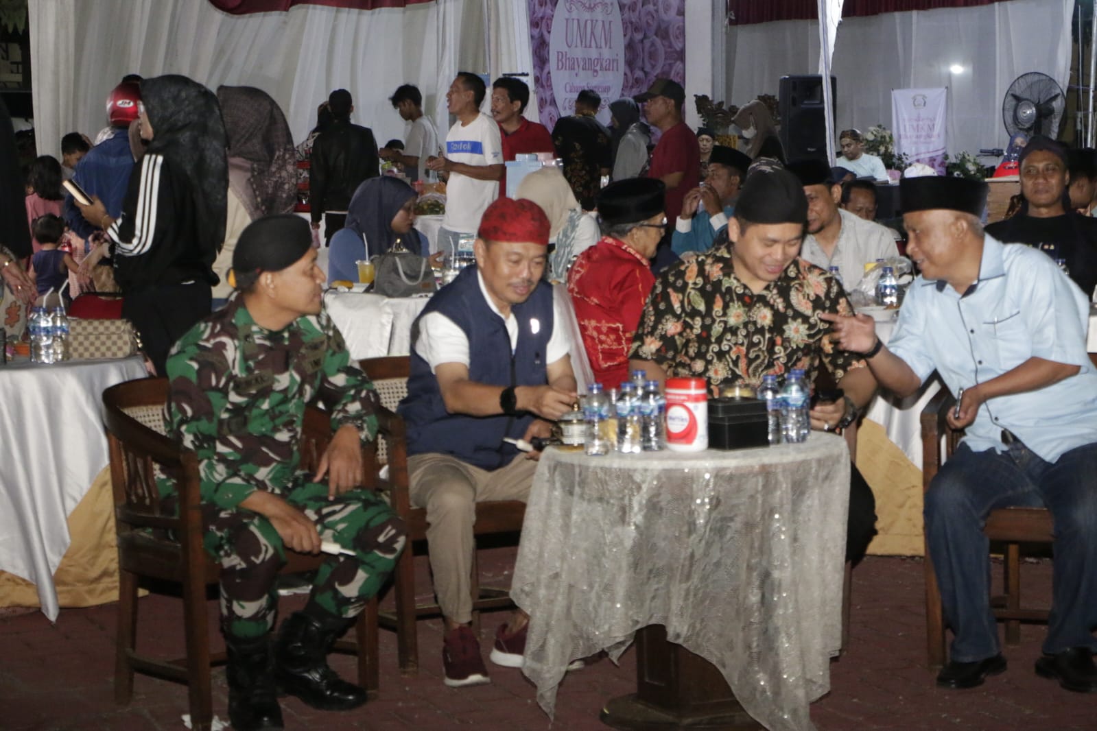 Kasdim Sumenep Hadiri Gelaran Kesenian Ludruk di Mapolres Sumenep