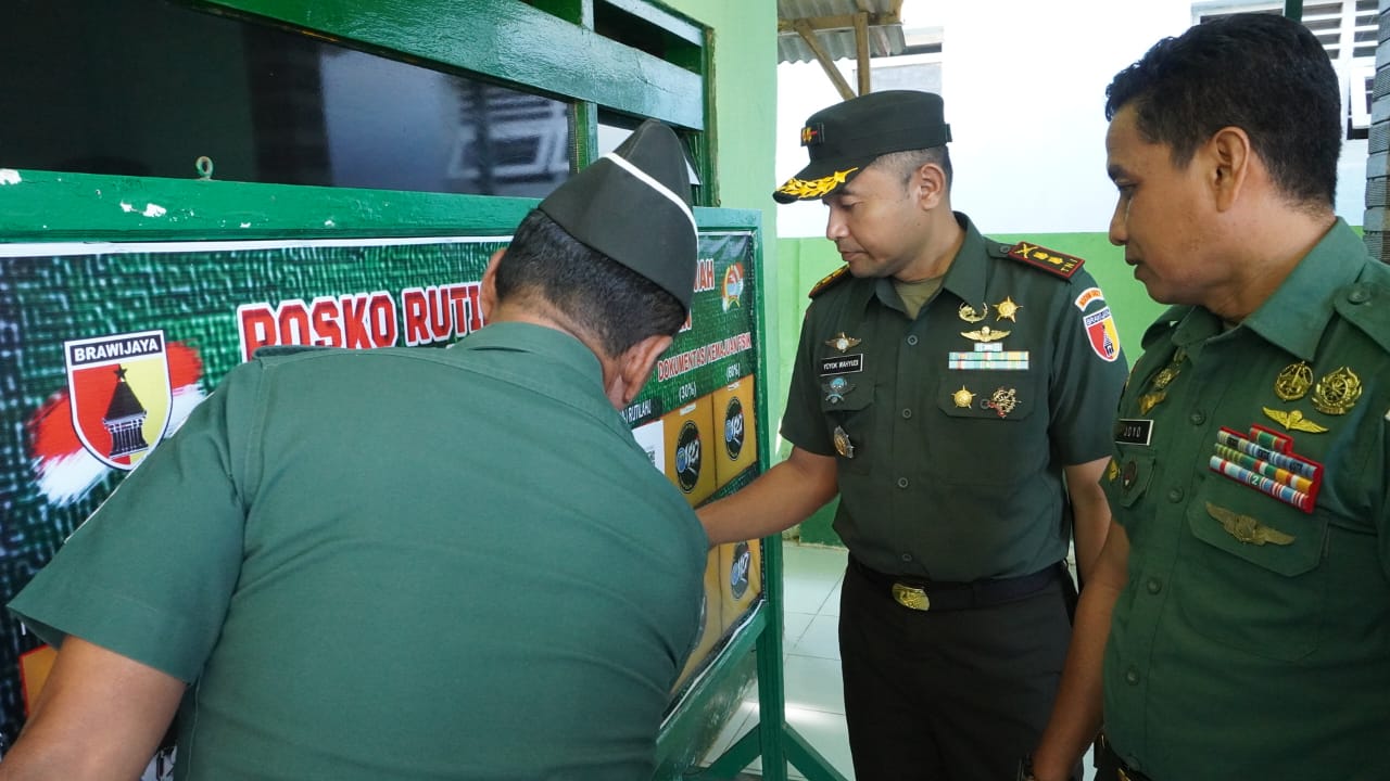 Dandim 0827/Sumenep Kunker Ke Koramil Jajaran