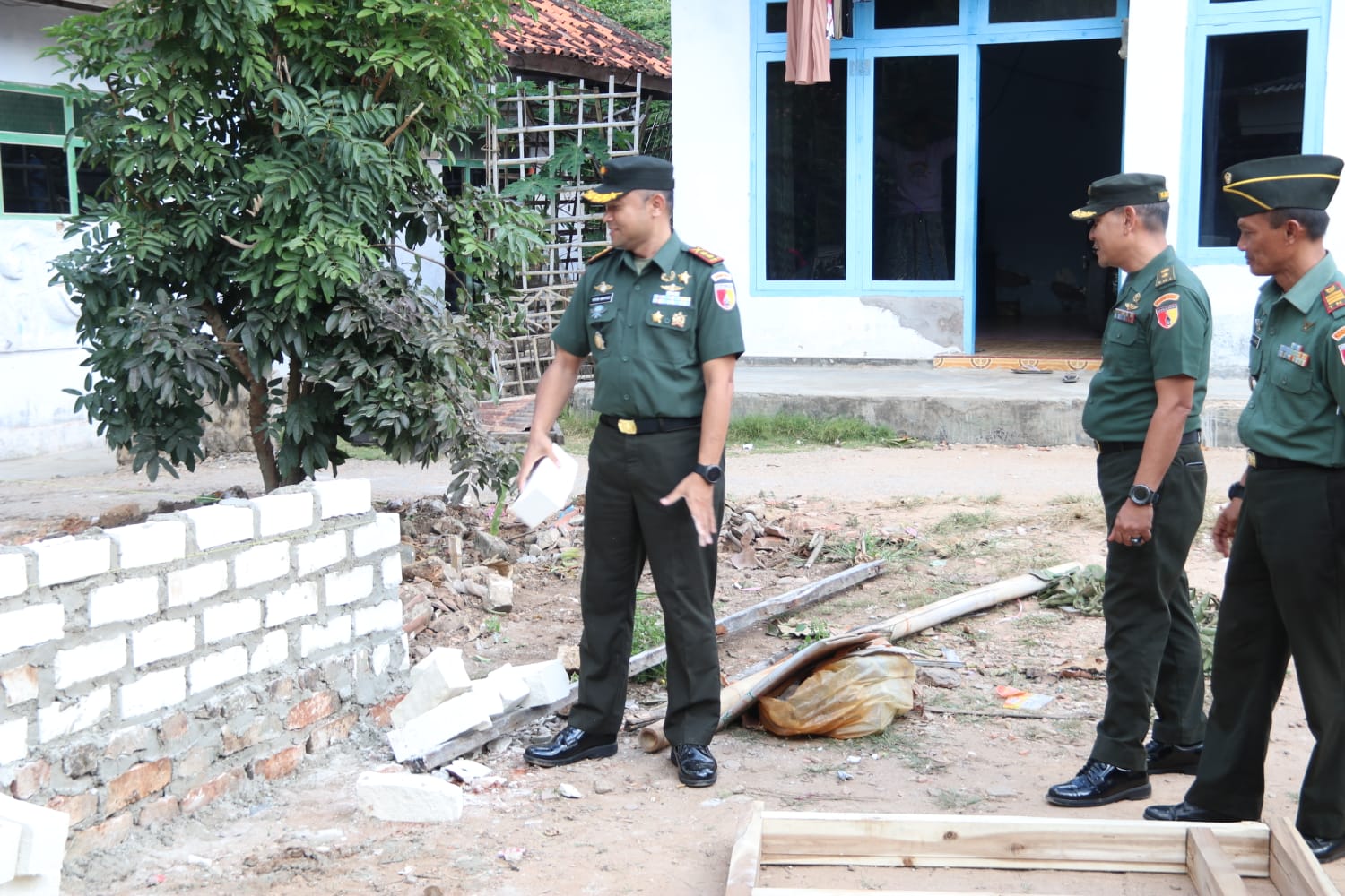 Dandim 0827/Sumenep Tinjau Lokasi RTLH di Empat Kecamatan