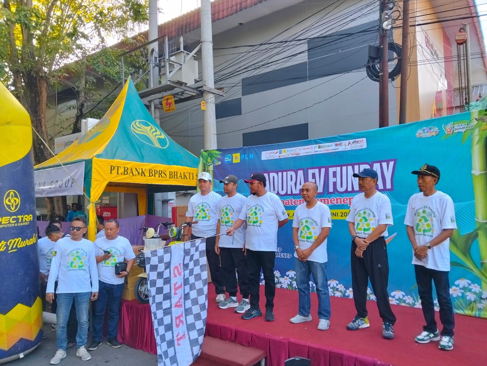 Dandim Sumenep Apresiasi Gelaran Parade Motor Listrik
