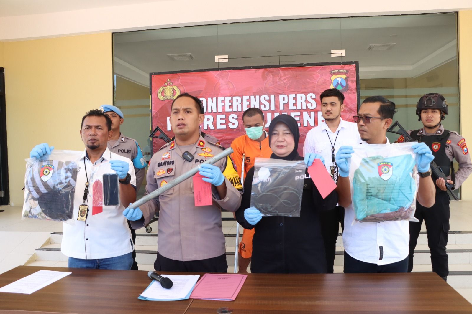Pembunuhan Dusun Gaber Desa Soddara Bermotif Sakit Hati, Polres Sumenep Ciduk Pelaku di Kalimantan Timur