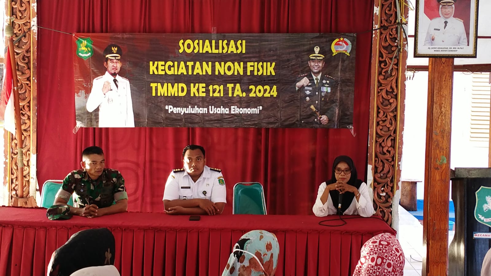 Penyuluhan UMKM Jadi Program Non Fisik TMMD 121 di Kangean