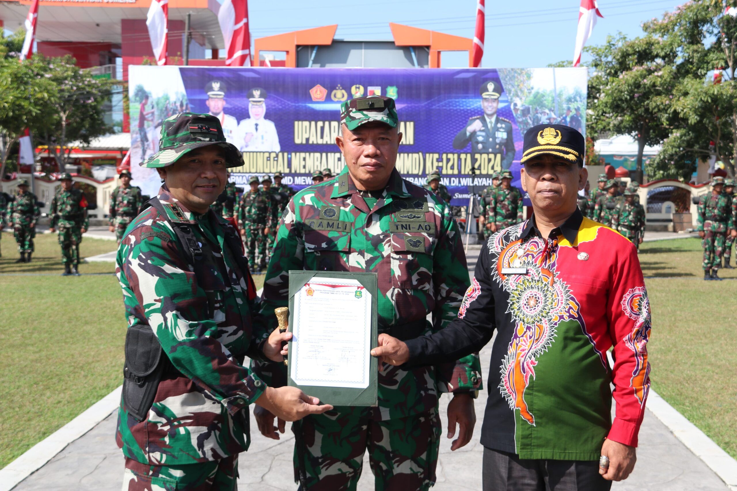 TMMD 121 Kodim 0827/Sumenep Resmi Ditutup