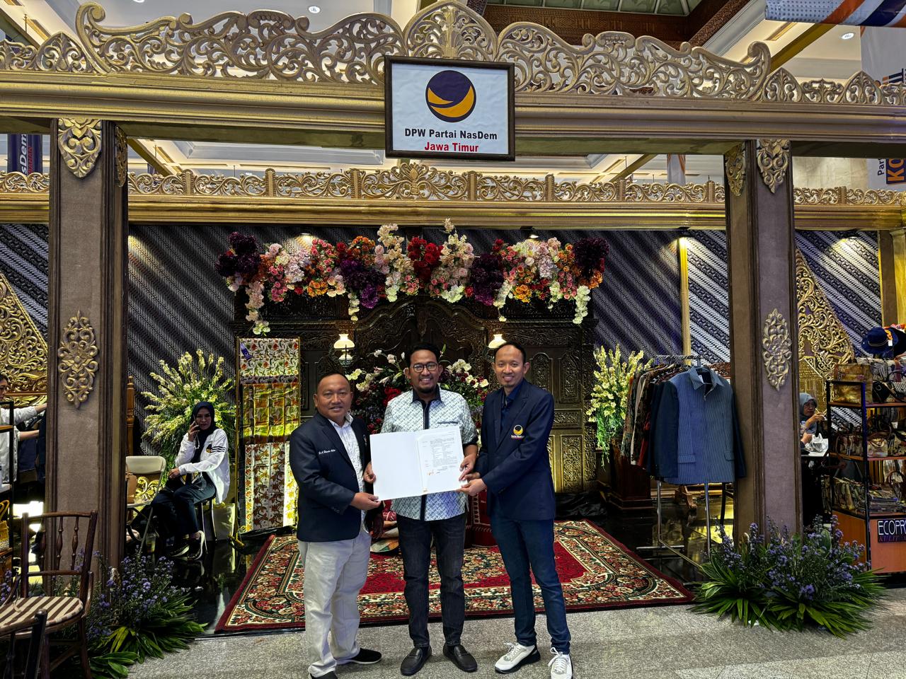Resmi! NasDem serahkan B1KWK Calon Bupati dan Wabup Sumenep        
