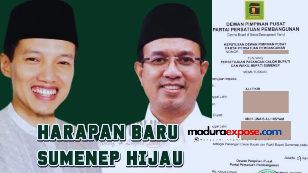 Alhamdulillah, Tiket Pilkada Sumenep PPP jatuh ke KH Ali Fikri-KH Unais Ali Hisyam