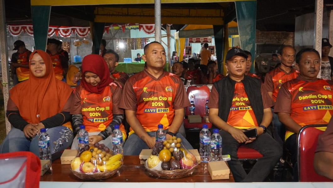 Dandim Sumenep Buka Turnamen Bola Voli Dandim Cup III 2024
