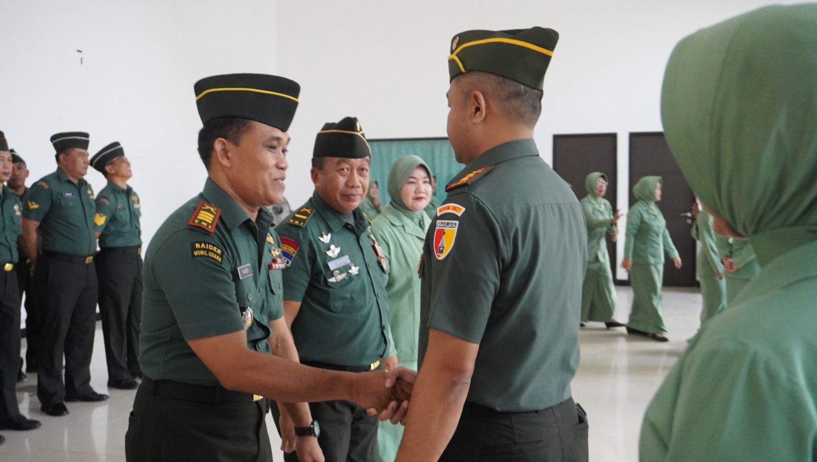 Dandim Sumenep Pimpin Acara Korp Penempatan Jabatan Perwira