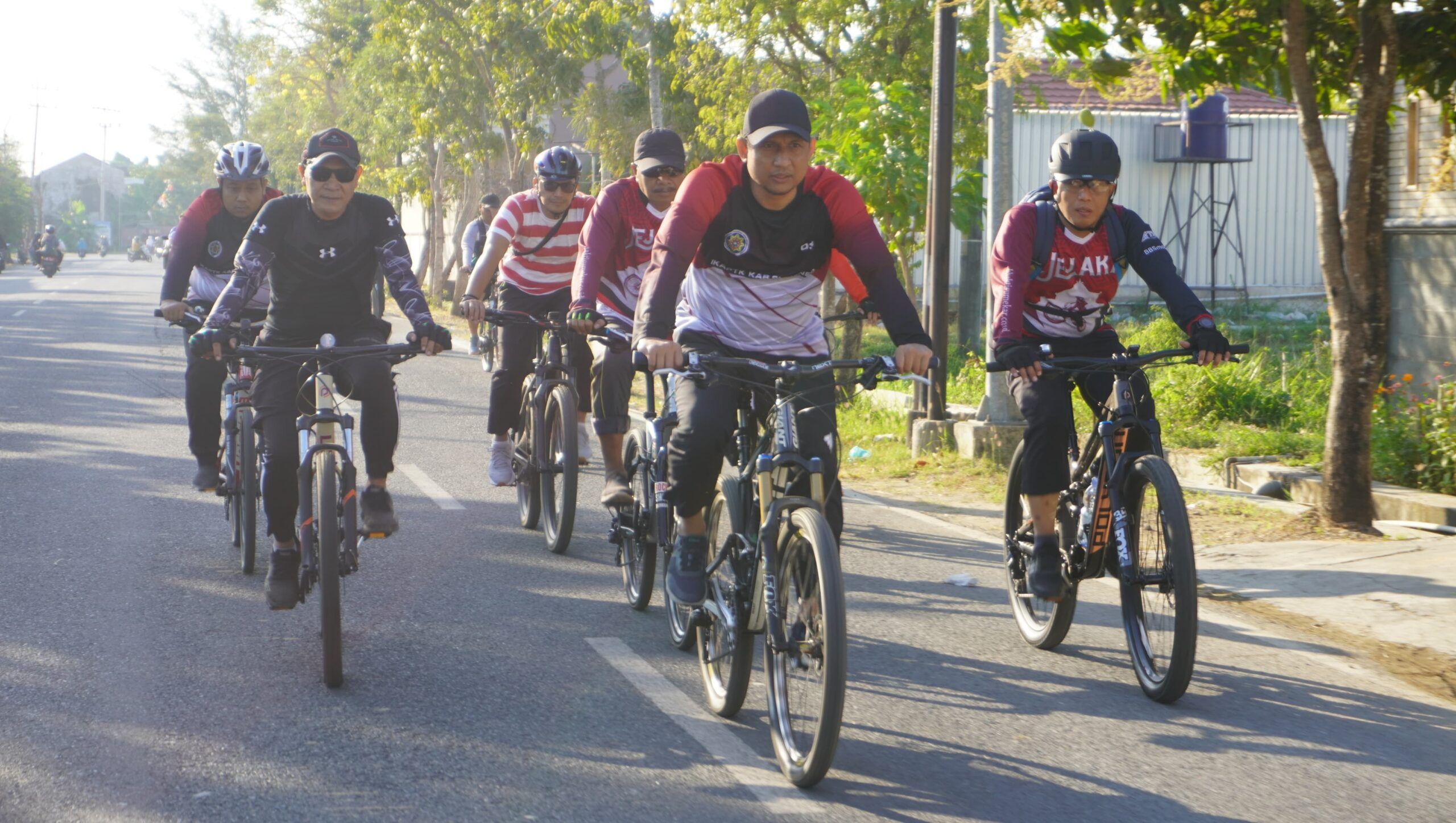 Cara Sehat Kodim 0827/Sumenep Gowes Akhir Pekan Bareng Pemkab