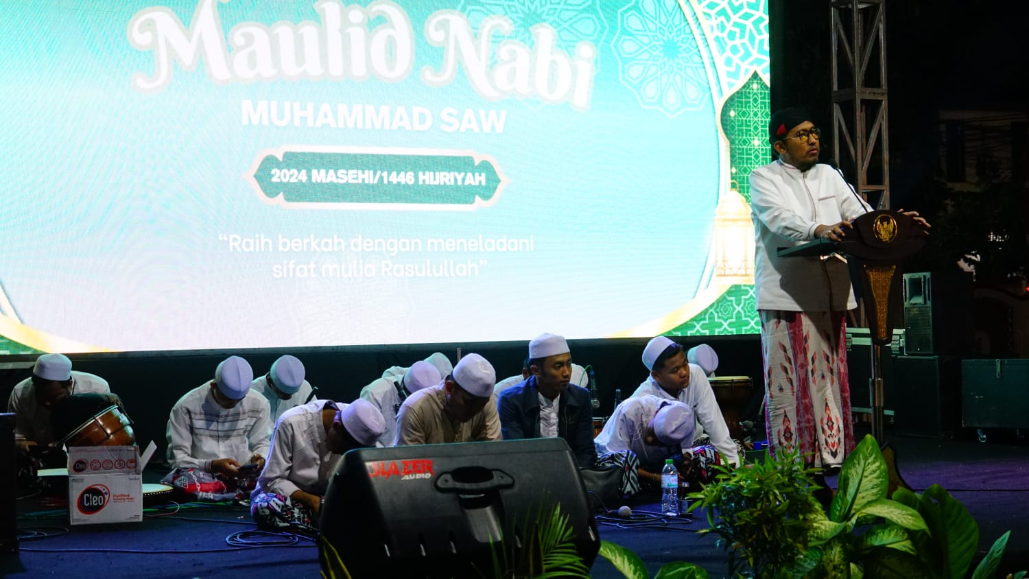 Sumenep Bershalawat, Begini “Ceramah” Bupati Fauzi