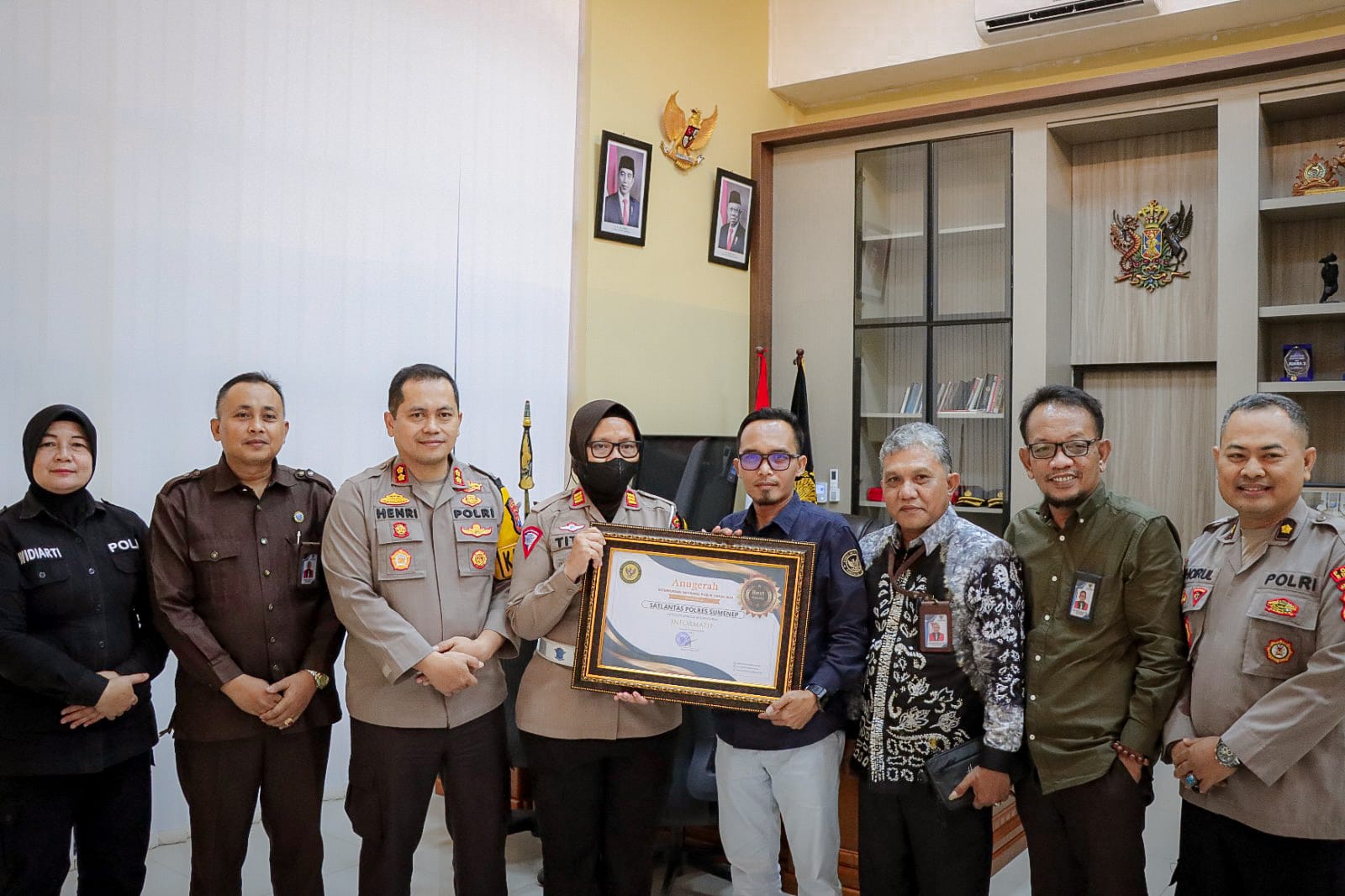 Satlantas Polres Sumenep dari Komisi Informasi Satlantas Polres Sumenep dari Komisi Informasi