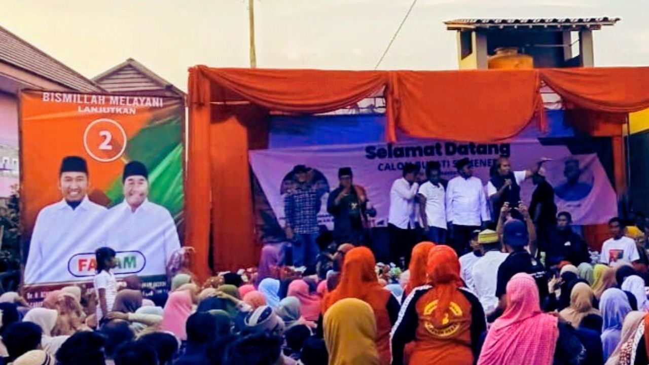 Emak-Emak dan Ribuan Warga Kepulauan Siap Menangkan FAHAM