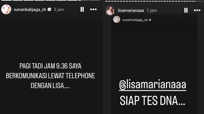 Gandeng Sunan Kalijaga, Lisa Mariana Tantang Ridwan Kamil untuk Tes DNA