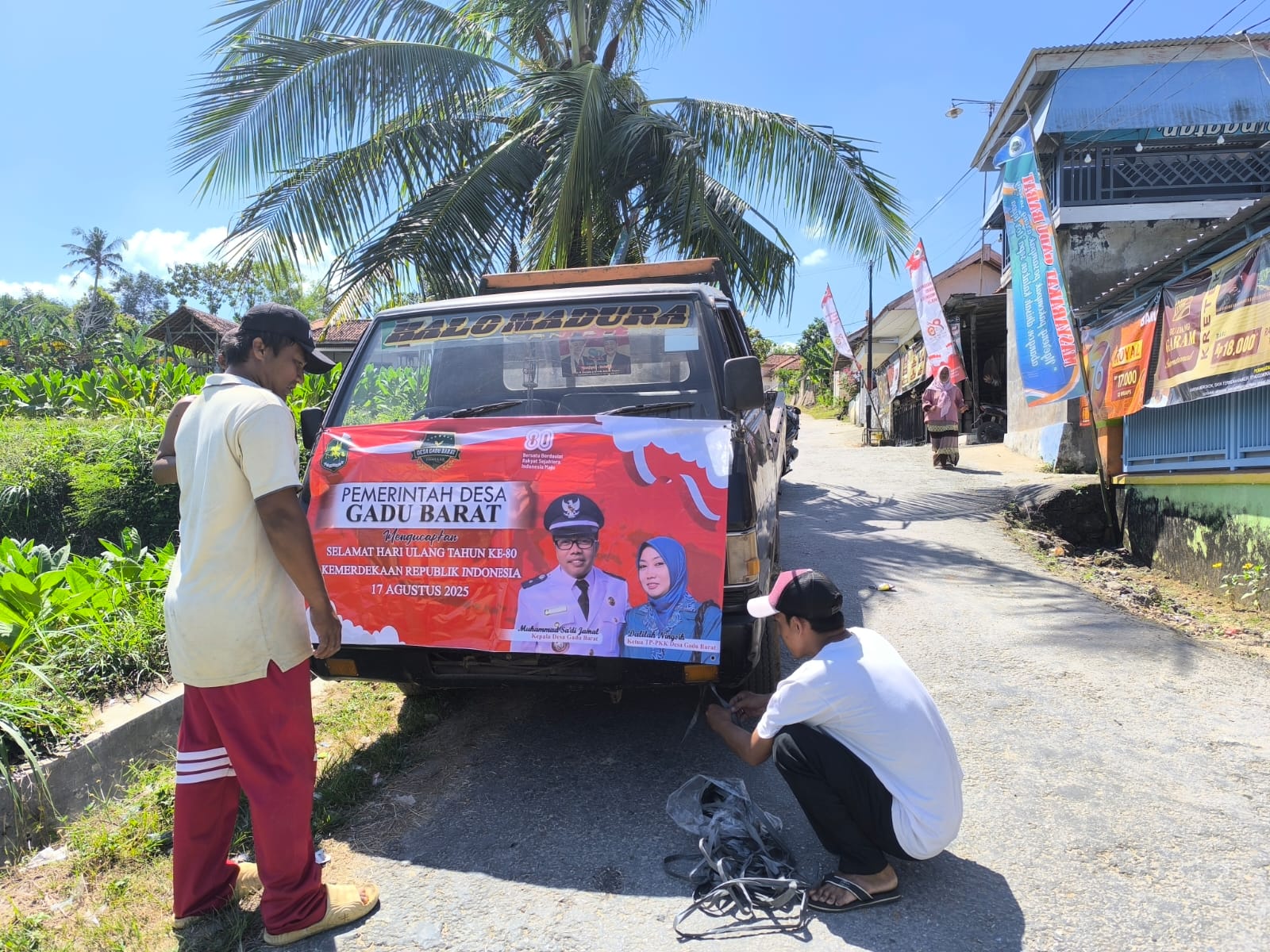 Warga Desa Gadu Barat Merapat! Pak Klebun Gelar Layanan Gratis dan Sunatan Massal Heboh!