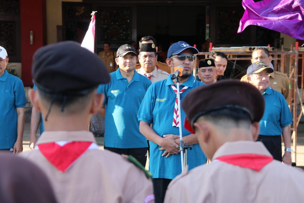 Kak Fauzi Lepas Kontingen PBK, Optimistis Ukir Prestasi di Nasional