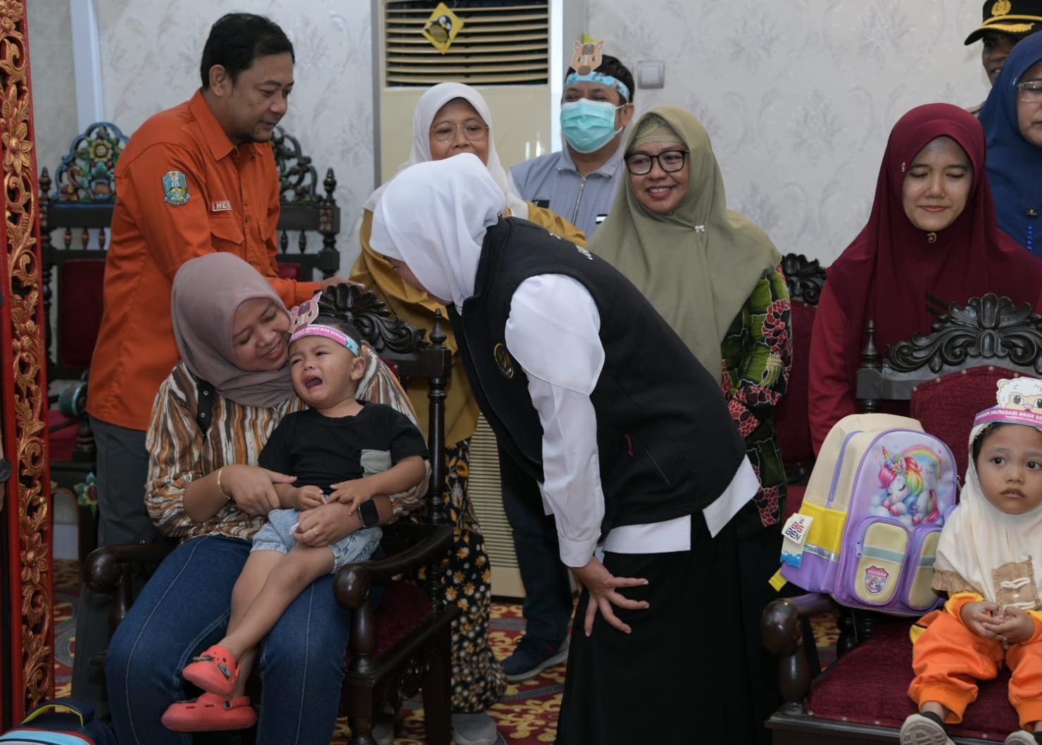 Kunjungan Gubernur dan Upaya Serius Tangani KLB Campak di Sumenep
