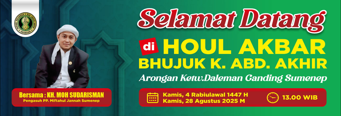 Merajut Kebersamaan dalam Haul Akbar Bhujuk K. Abd. Akhir di Arongan, Sumenep