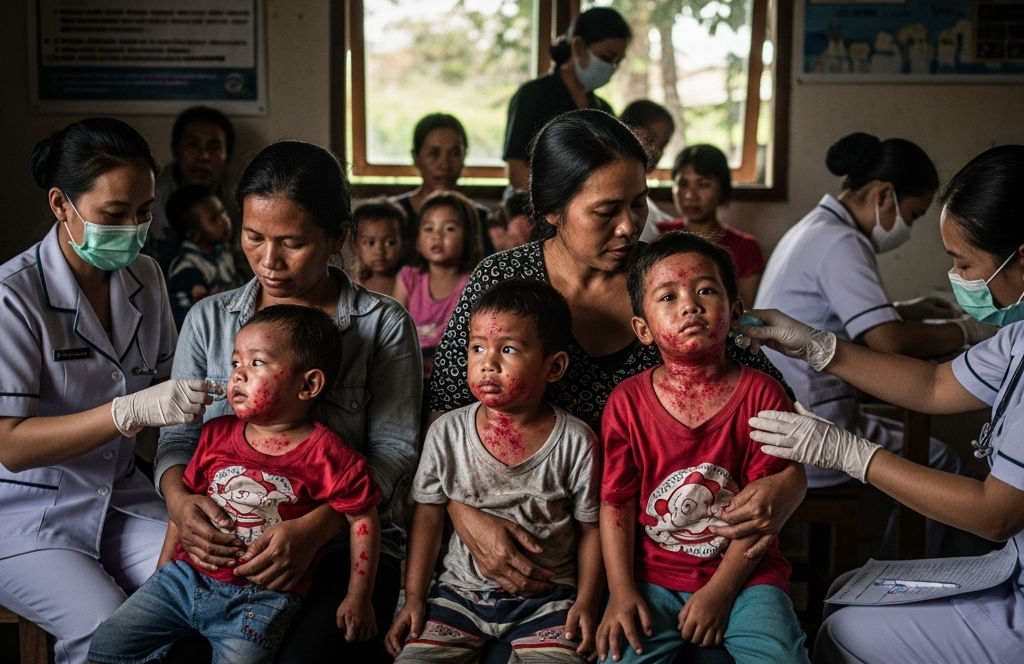 Wabah Campak Meneror Sumenep,Nasib 78 Ribu Anak di Ujung Tanduk?