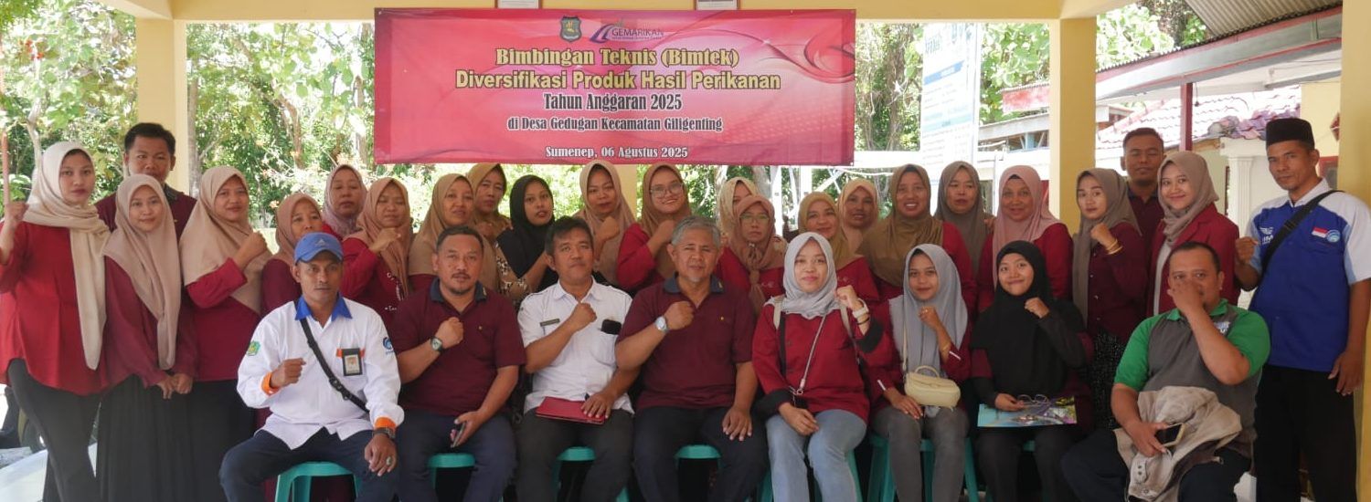 Inovasi Bahari Sumenep: Disperi dan Diskominfo Latih Warga Gili Genting Olah Teri Jadi Cuan