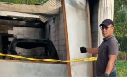 Diduga Dibakar OTK, Mobil Warga Sampang Hangus, Kerugian Capai Rp 175 Juta