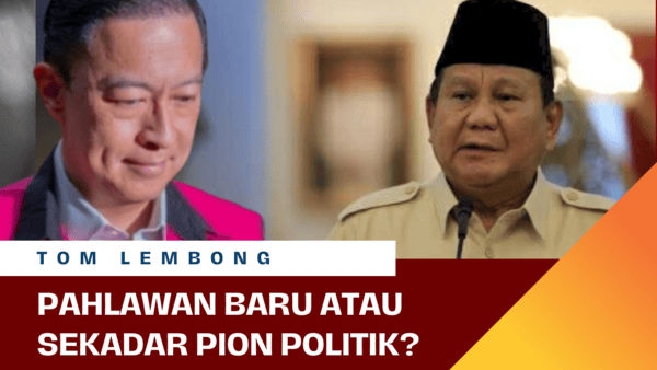 Menimbang Amnesti Tom Lembong: Antara Harapan Keadilan dan Bayang-Bayang Politik