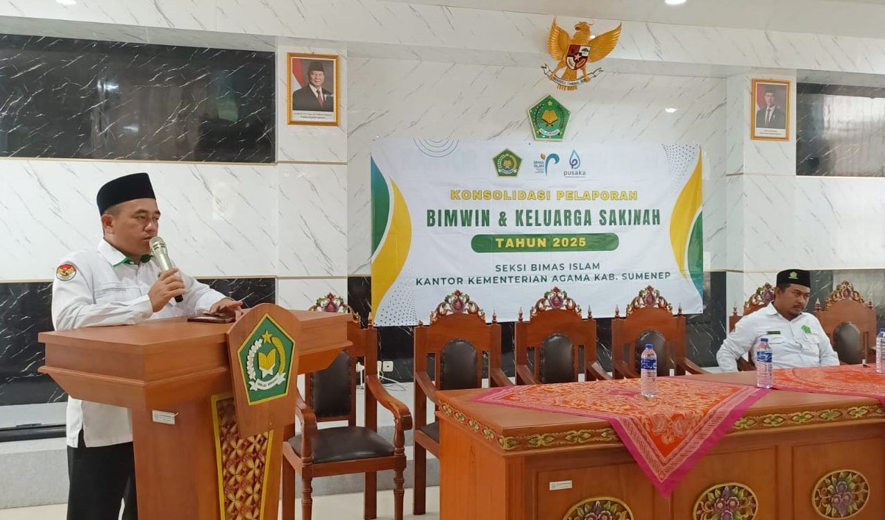Konsolidasi Bimwin: Kankemenag Sumenep Perkuat Fondasi Keluarga Sakinah