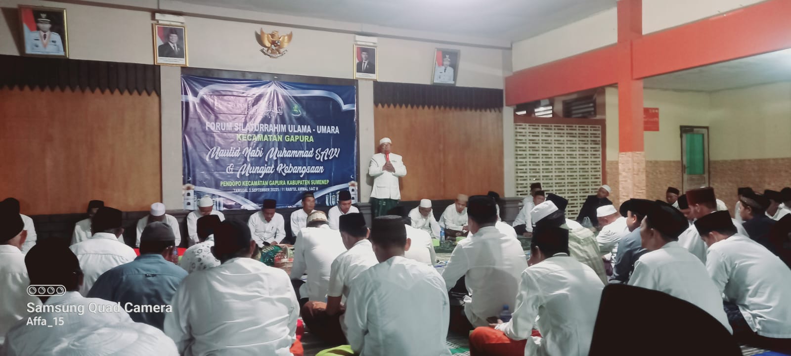 MWC NU dan Forkopimcam Gapura Gelar Istighasah untuk Jaga Persatuan Bangsa